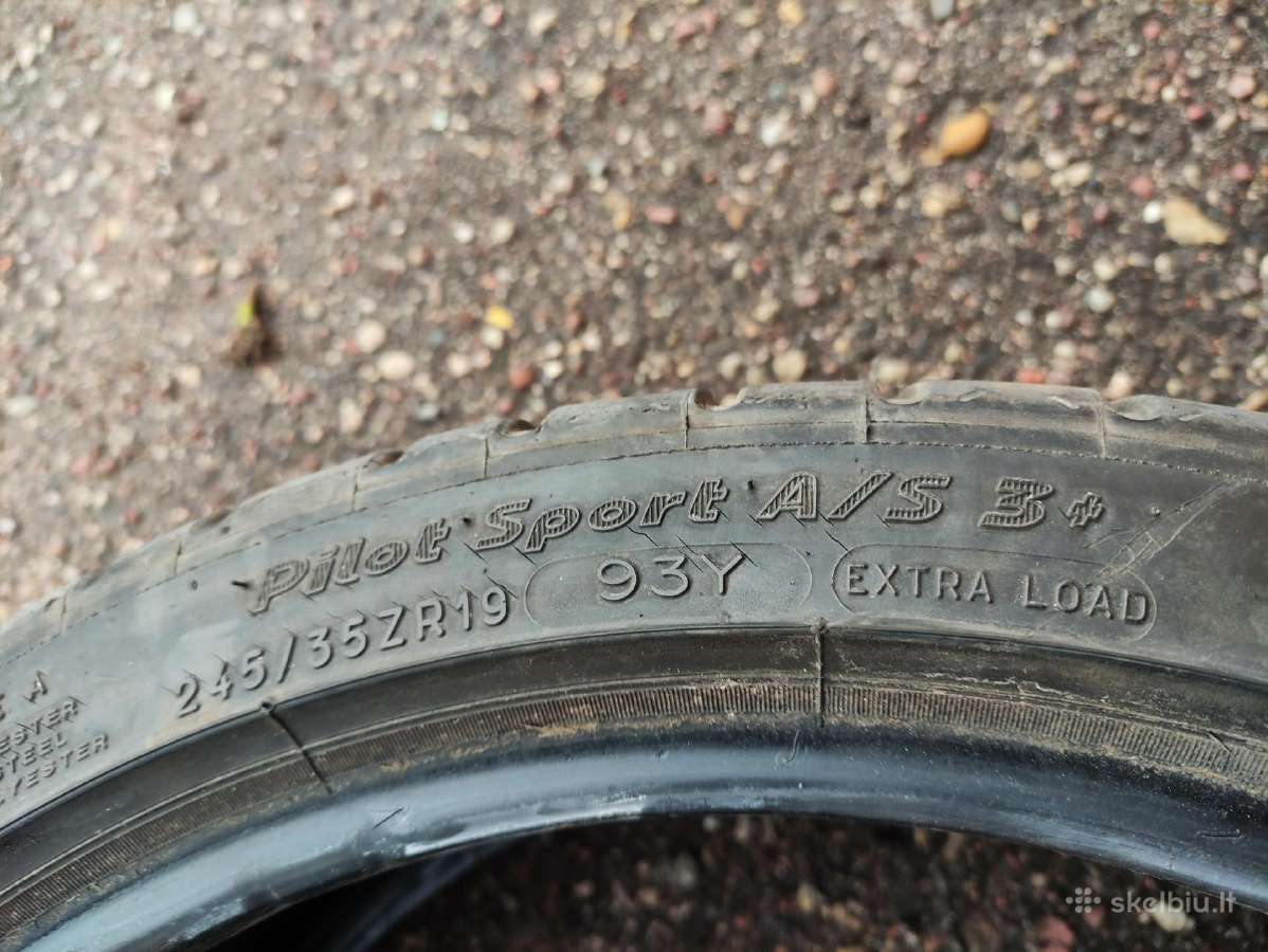 Universalio M+s Michelin 265/35 ir 245/35 R19 3vnt - nuotraukos Nr. 7