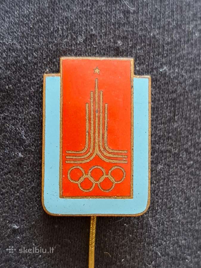1980 m olimpiados proginis ženklelis