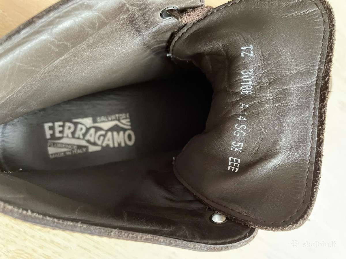 Salvatore Ferragamo odiniai batai - nuotraukos Nr. 7