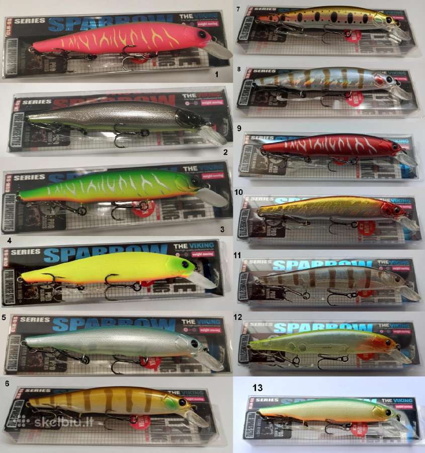 Zipbaits, Megabass, Jackall, Imakatsu Duo analogai - nuotraukos Nr. 5