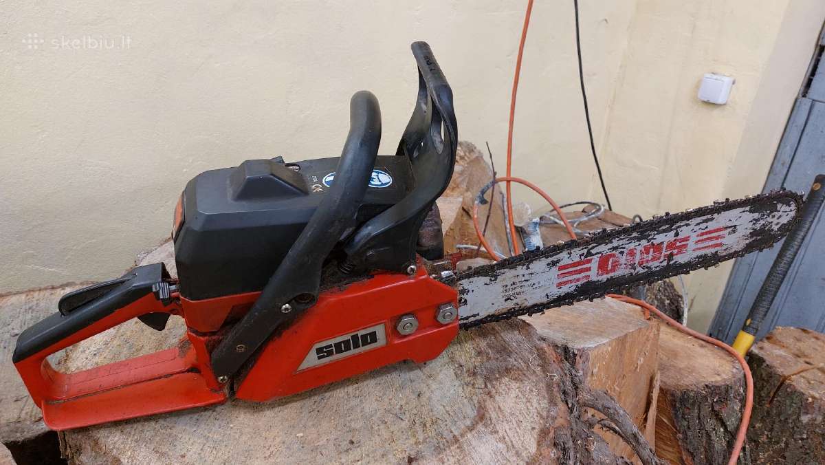 Vokiškas benzininis pjūklas Solo 639