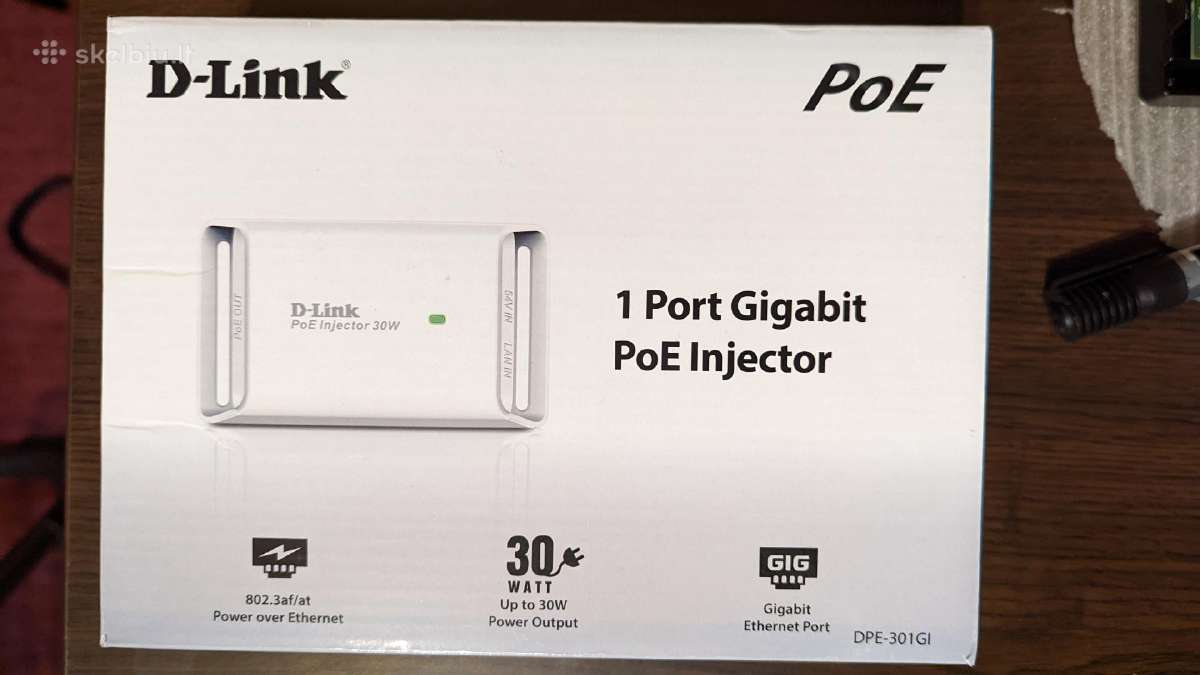 D-link Gigabit Poe injector Dpe301gi - € 38