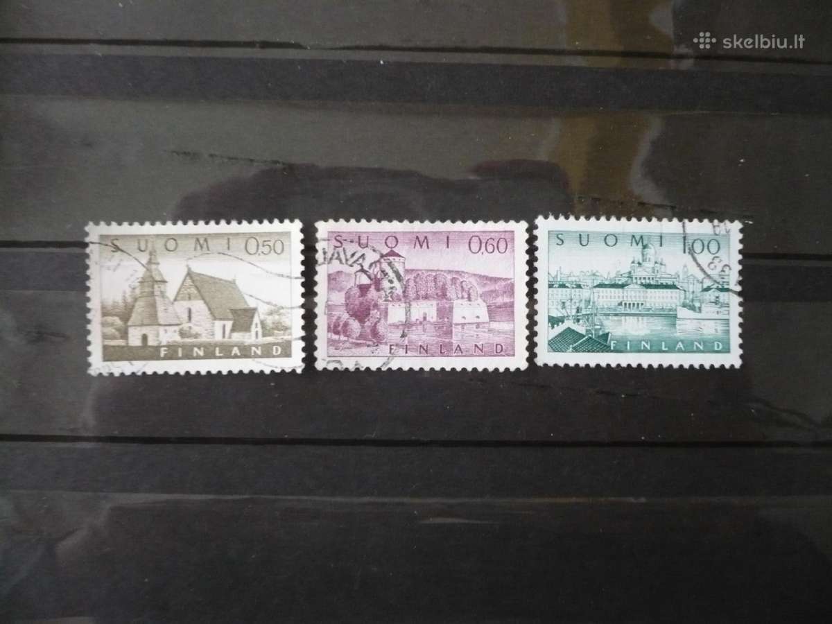 1963 m. Įvairūs didelio formato dienos pašto