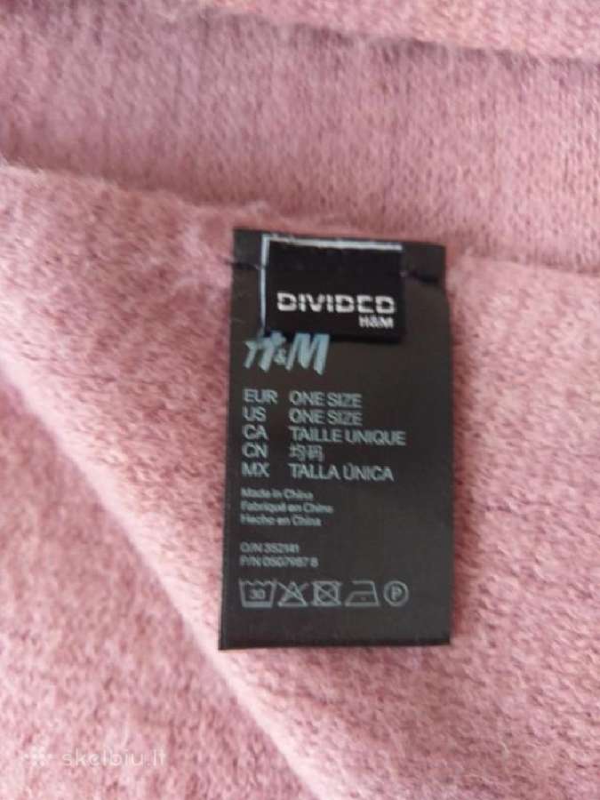 Didelis šalikas H&m Divided (50*190 cm) - nuotraukos Nr. 3