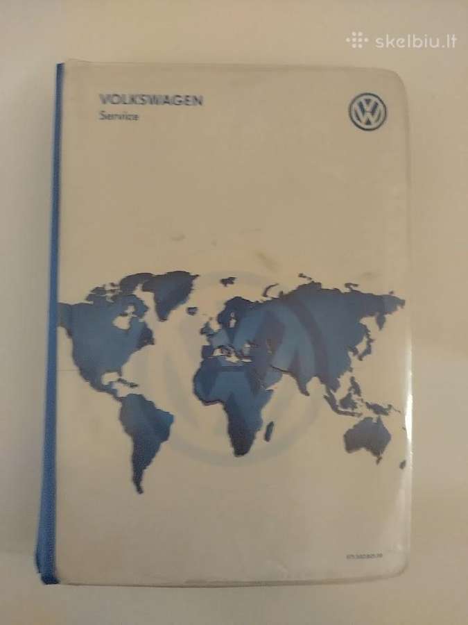 Vw Passat B5 serviso knygelė