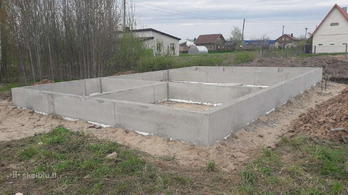 Pamatų irengimas,finnfoam Xps,cfa poliai - nuotraukos Nr. 9