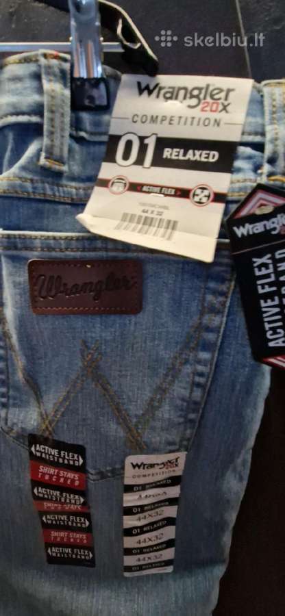 Nauji originalūs Wrangler džinsai 42dydžio - nuotraukos Nr. 8