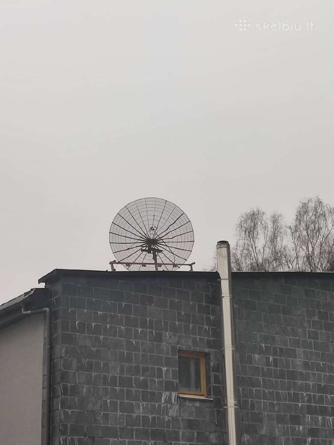 Paraboline antena su modemu Mikrotik Ldf internetu