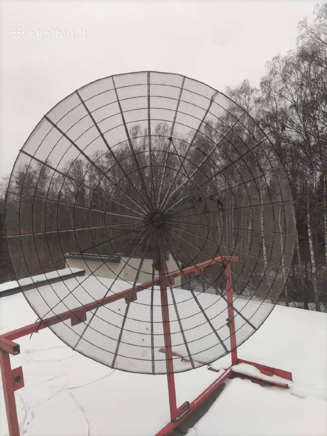 Paraboline antena su modemu Mikrotik Ldf internetu - nuotraukos Nr. 6