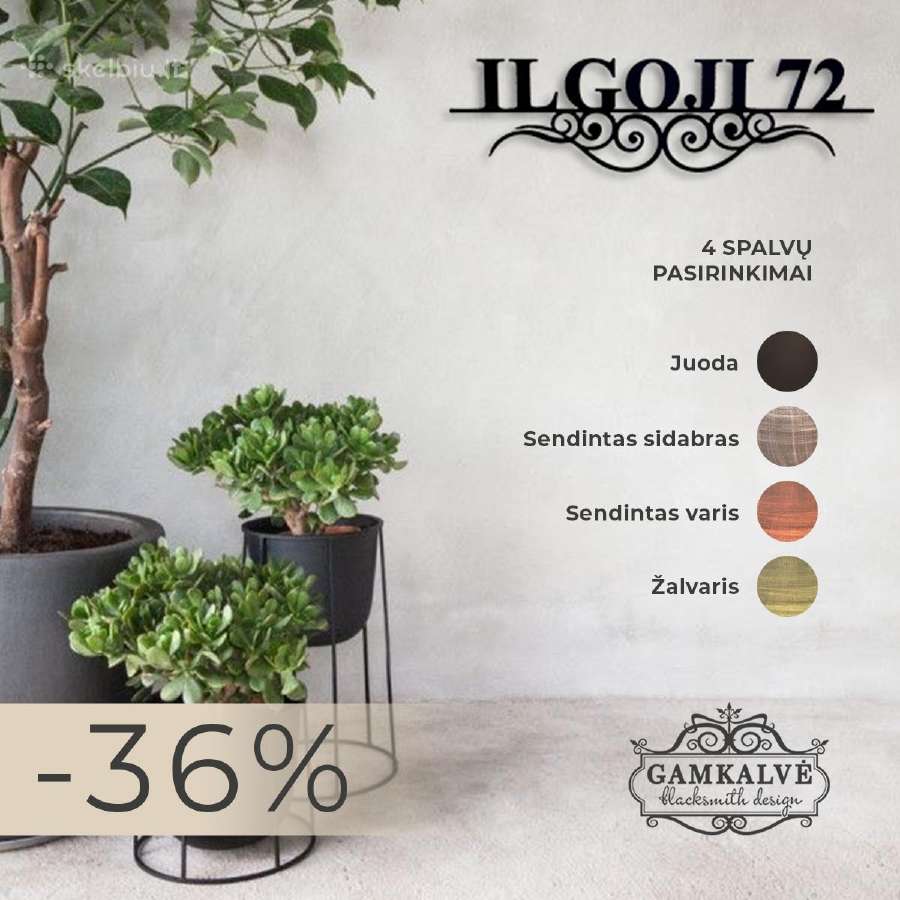 Kalviškas gatvės užrašas -lentelė iki -50% pigiau - nuotraukos Nr. 3