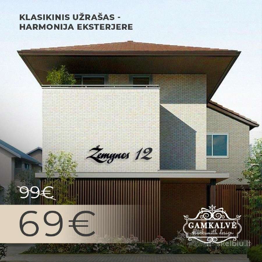 Kalviškas gatvės užrašas -lentelė iki -50% pigiau - nuotraukos Nr. 5