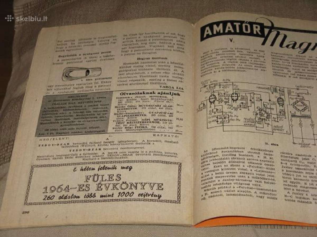 1964m (Lapkritis) senas žurnaliukas Ezermester - nuotraukos Nr. 2