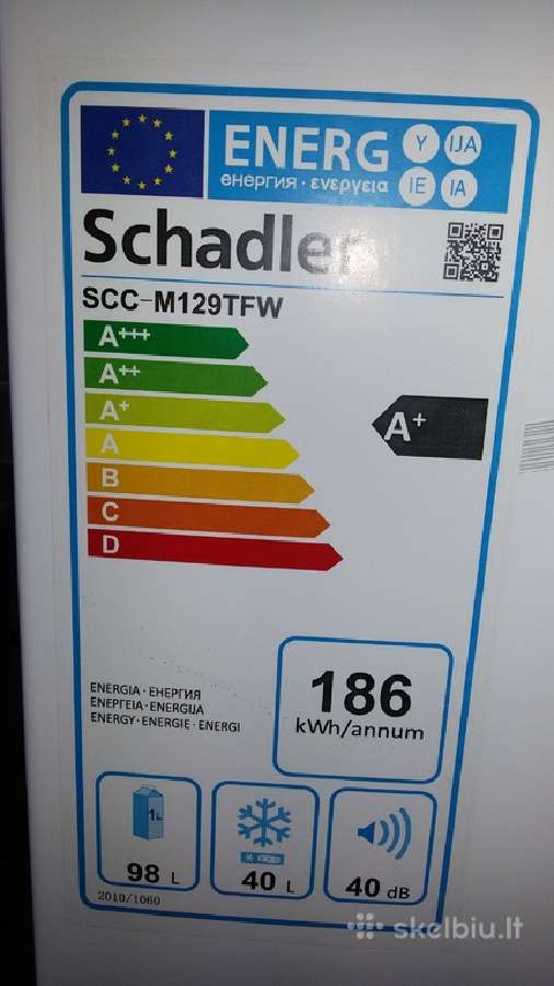 Šaldytuvas "Schadler" scc-m129fw - nuotraukos Nr. 4