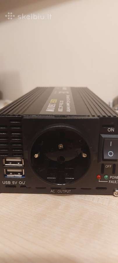 Įtampos keitiklis – inverteris 12v-220v 2600w