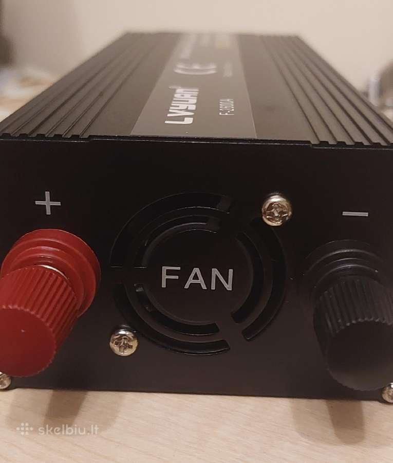 Įtampos keitiklis – inverteris 12v-220v 2600w - nuotraukos Nr. 3