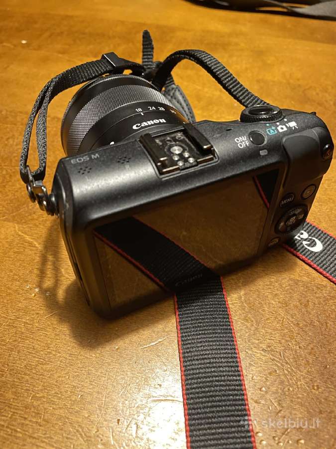 Sisteminis Canon EOS M fotoaparatas su priedais - nuotraukos Nr. 7