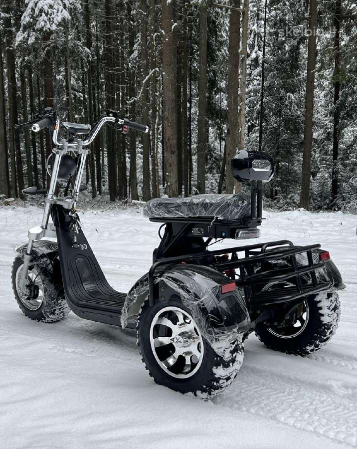 Elektrinis triratis čioperis citycoco motoroleris - nuotraukos Nr. 7