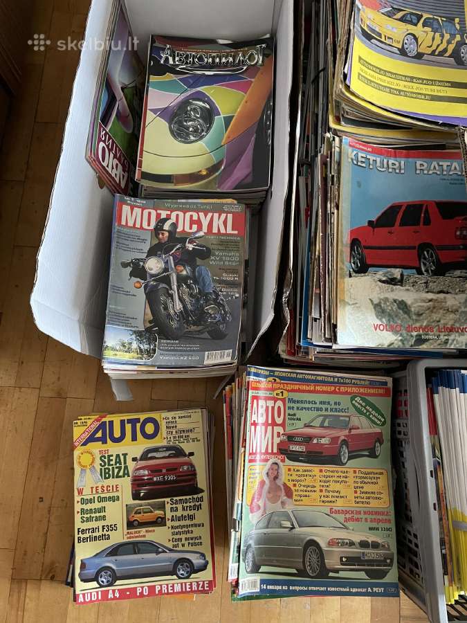 Ivairus seni Auto Moto zurnalai - nuotraukos Nr. 4