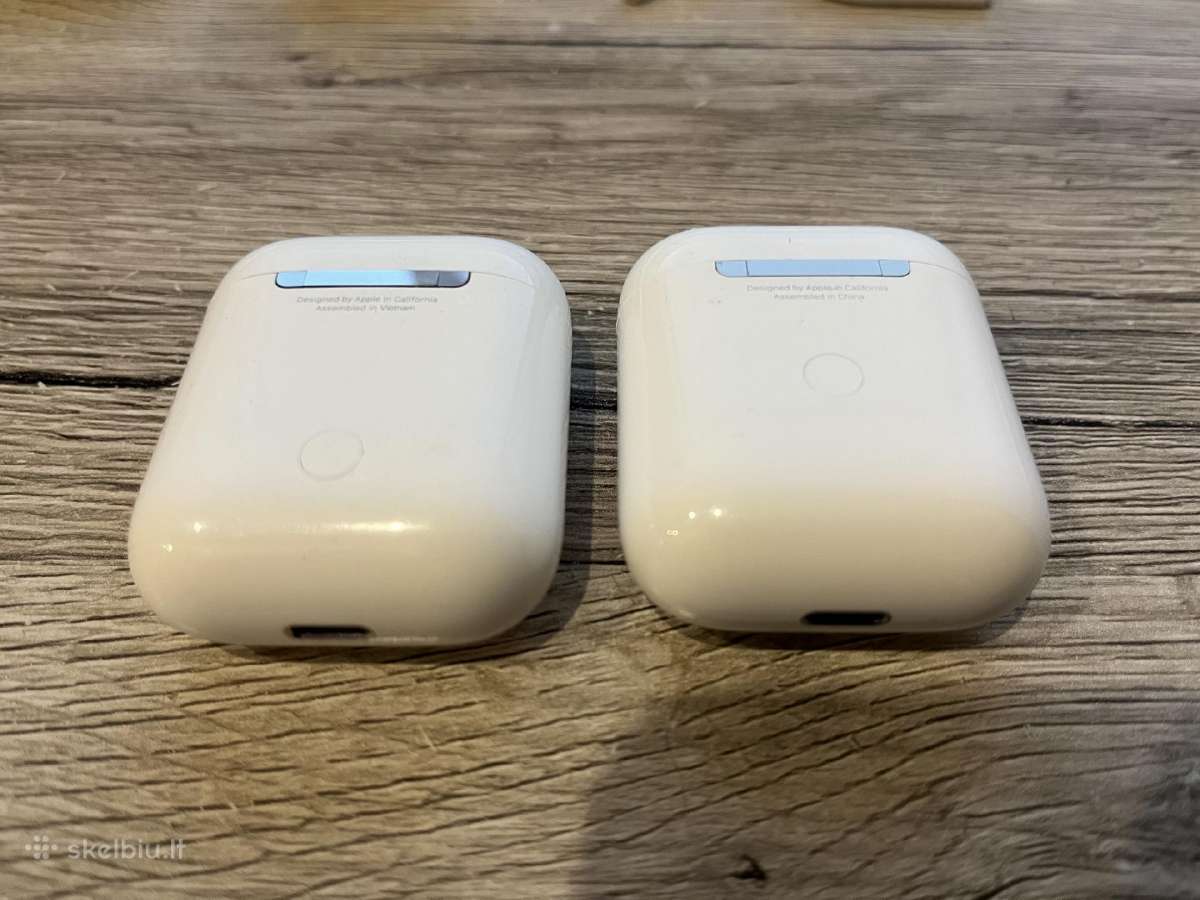 Originalios Apple Airpods 1,2gen, Pro 1+ dalys - nuotraukos Nr. 3
