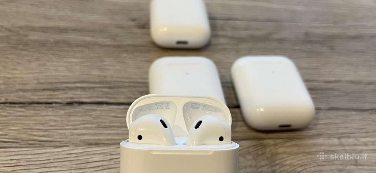Originalios Apple Airpods 1,2gen, Pro 1+ dalys - nuotraukos Nr. 2