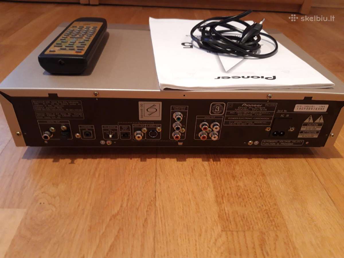 CD/dvd Grotuvas Pioneer Dv-515 - nuotraukos Nr. 2