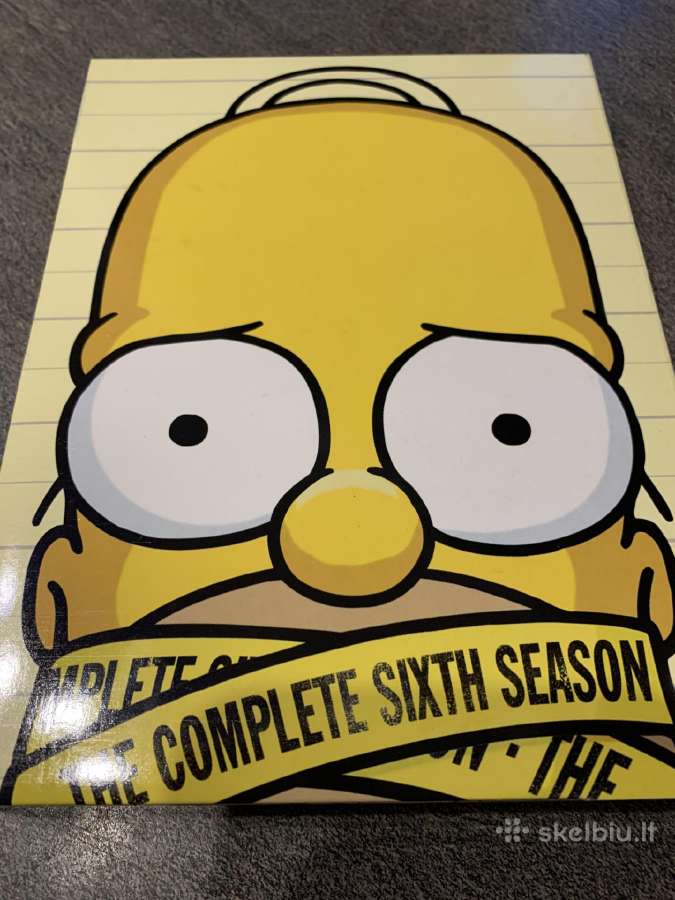 Simpsonų 6 sezono kolekcinis dvd leidimas - nuotraukos Nr. 3