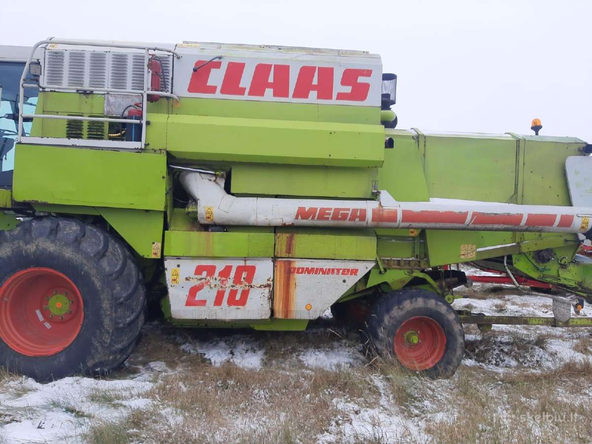 Kombainas Claas Dominator 218 Mega Ardomas Dalimis - nuotraukos Nr. 2