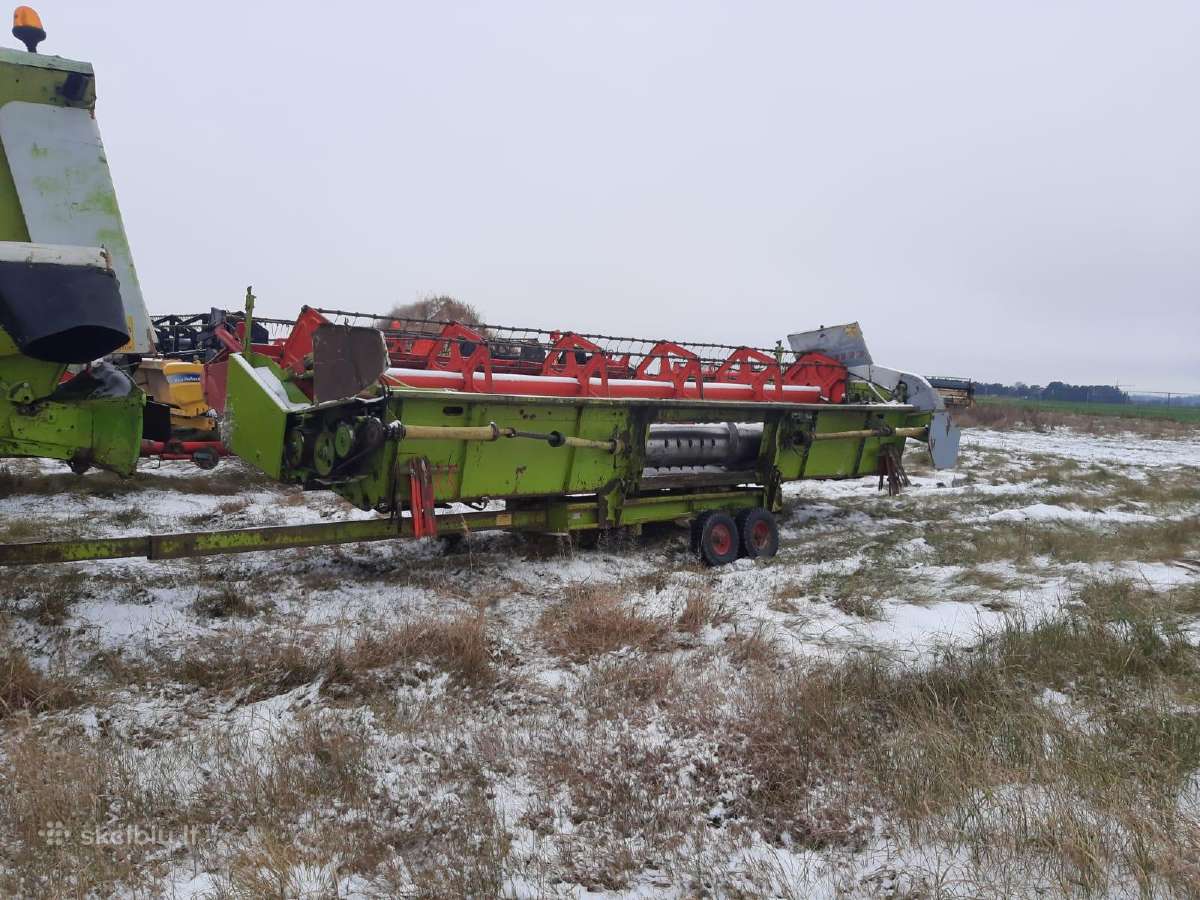 Kombainas Claas Dominator 218 Mega Ardomas Dalimis - nuotraukos Nr. 4