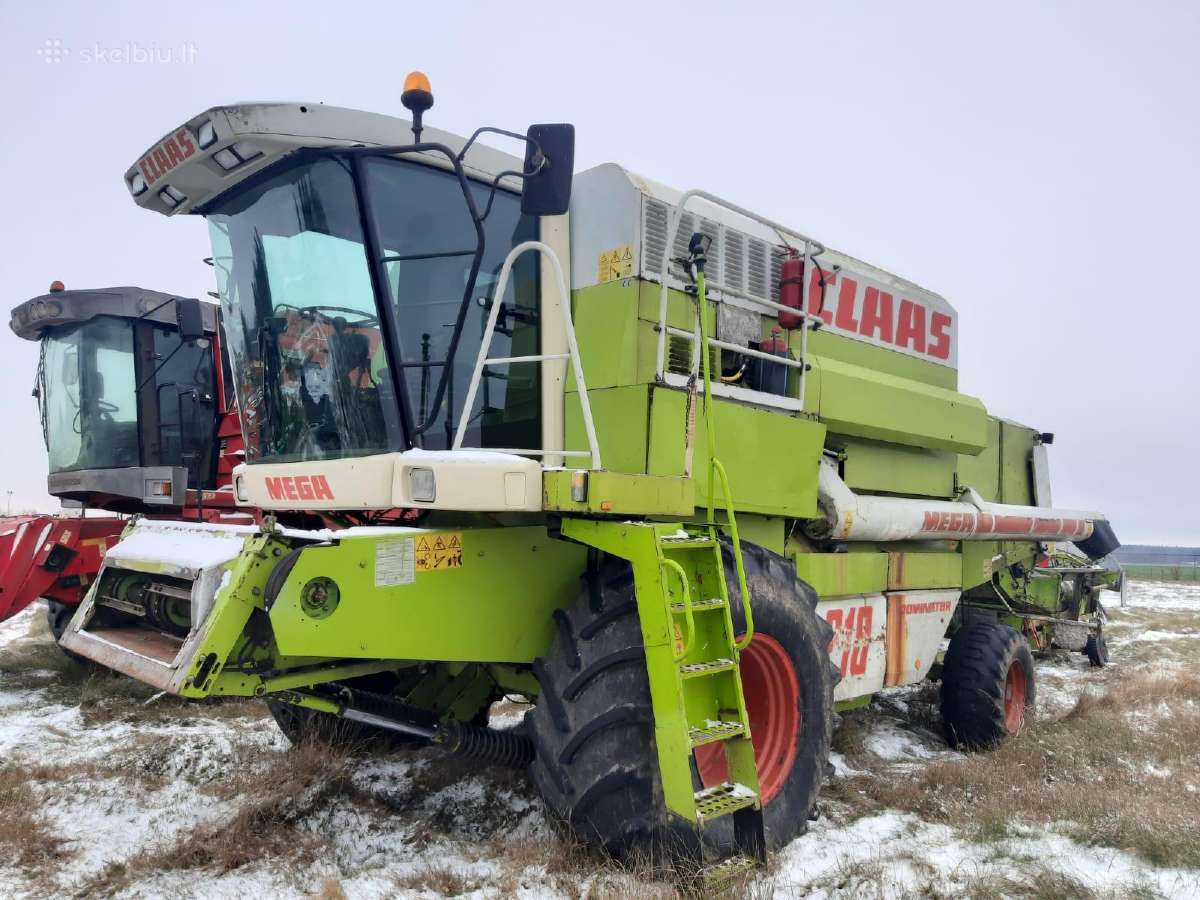 Kombainas Claas Dominator 218 Mega Ardomas Dalimis - nuotraukos Nr. 5