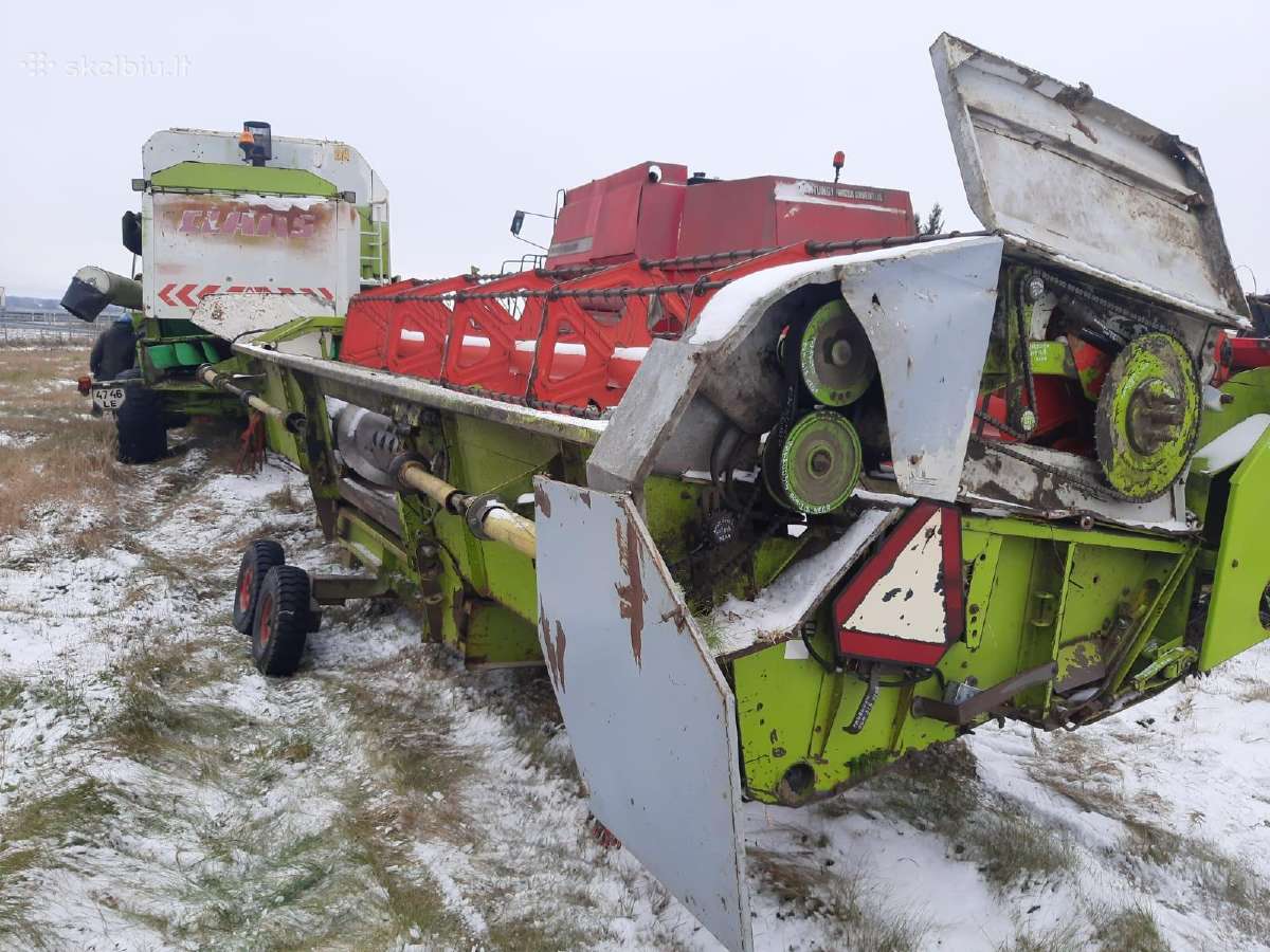 Kombainas Claas Dominator 218 Mega Ardomas Dalimis - nuotraukos Nr. 9