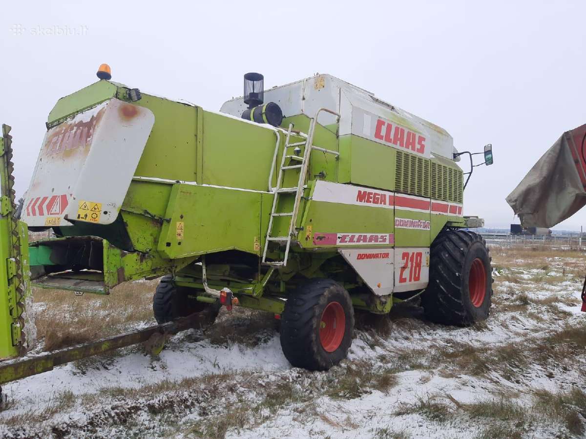 Kombainas Claas Dominator 218 Mega Ardomas Dalimis - nuotraukos Nr. 10