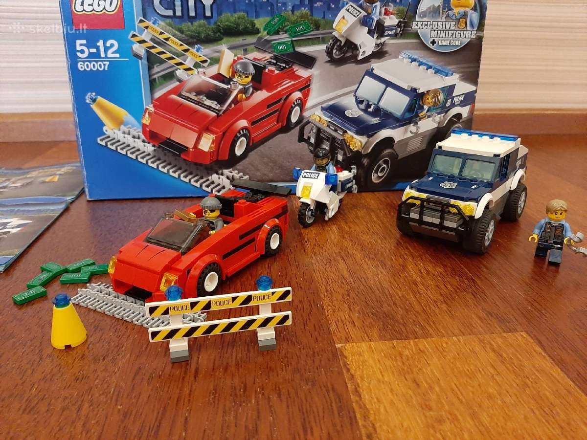 Parduodamas Lego City 60007 High Speed Chase - nuotraukos Nr. 5