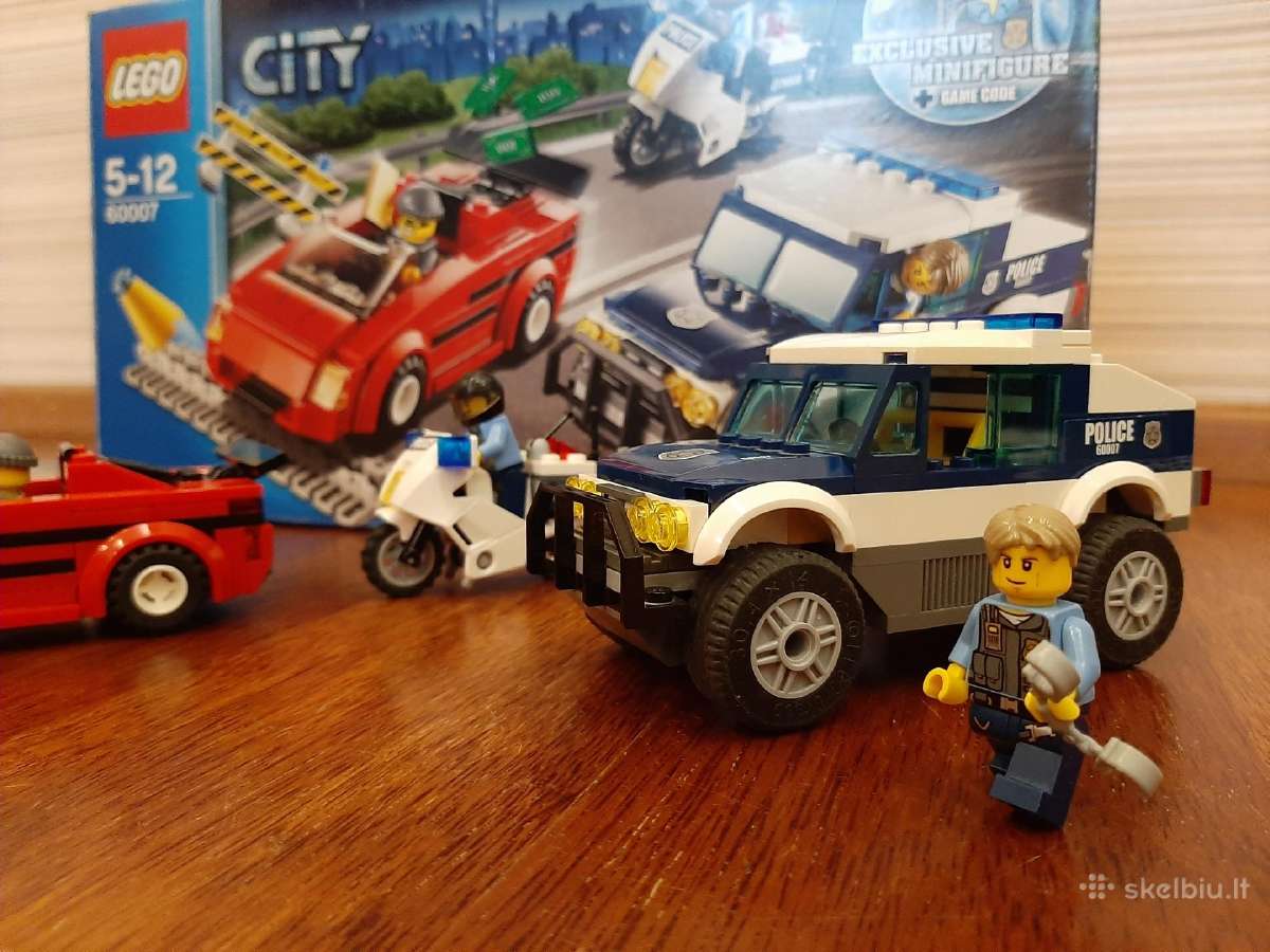 Parduodamas Lego City 60007 High Speed Chase - nuotraukos Nr. 7