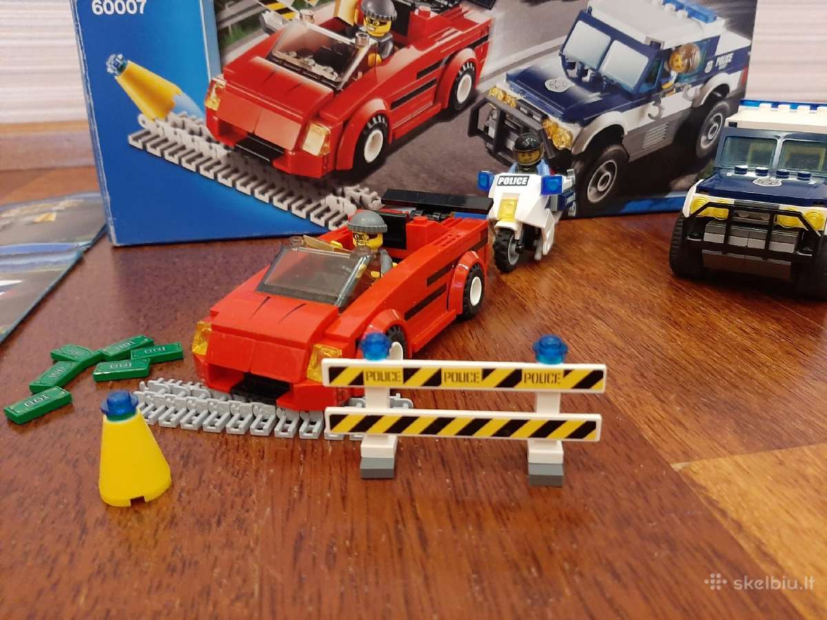 Parduodamas Lego City 60007 High Speed Chase - nuotraukos Nr. 8