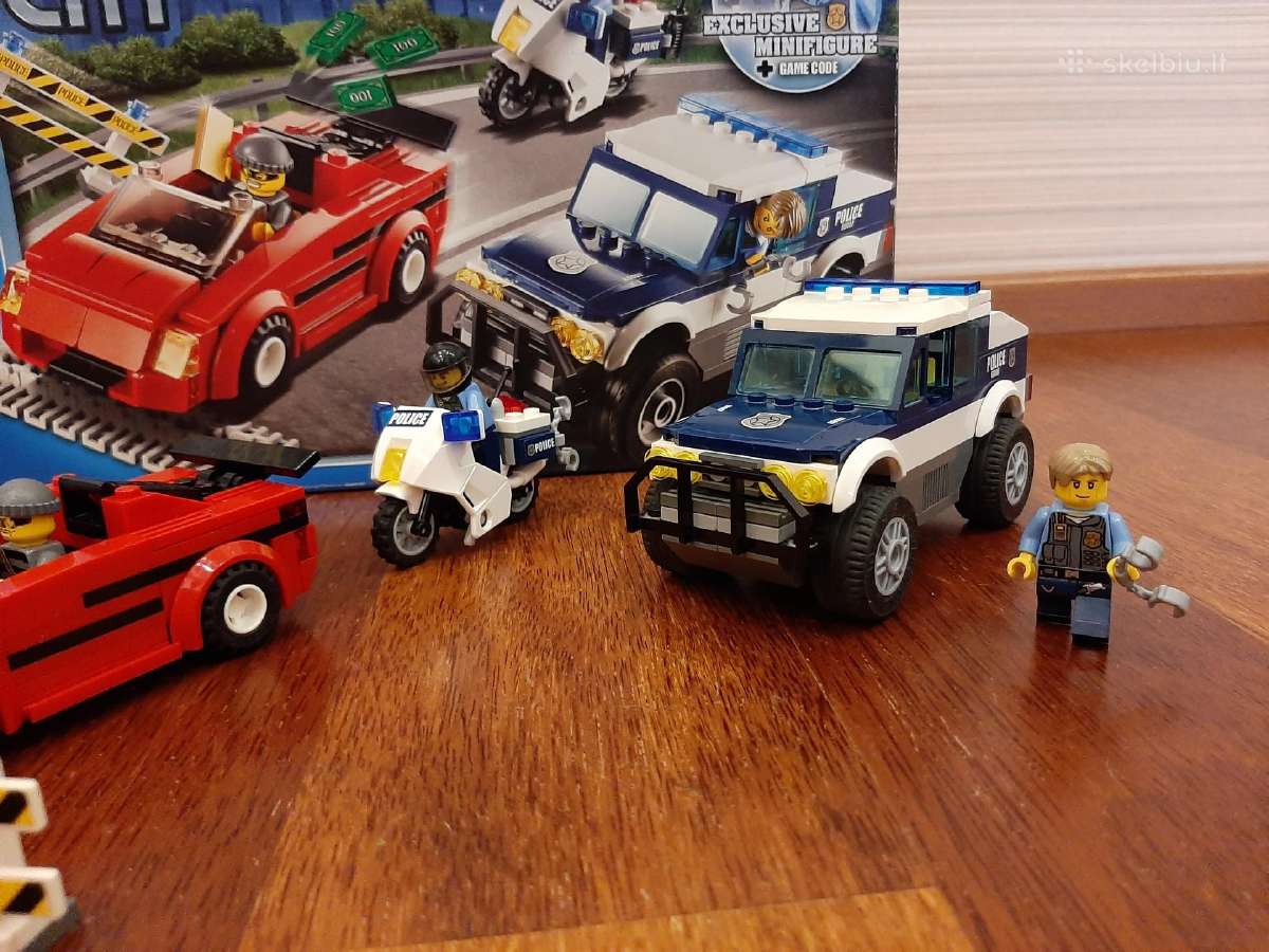 Parduodamas Lego City 60007 High Speed Chase - nuotraukos Nr. 9