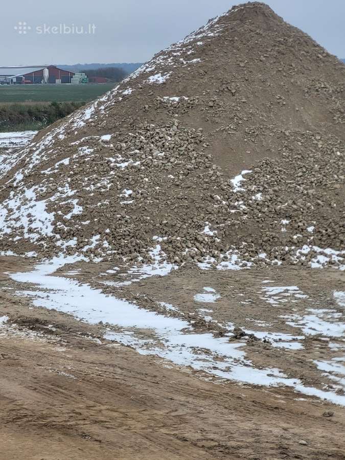 Zvyras,juodžemis,skalda,smelis,maltas betonas . - nuotraukos Nr. 6