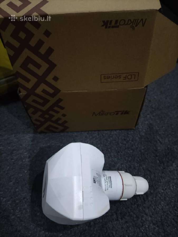 Paraboline antena su modemu Mikrotik Ldf internetu - nuotraukos Nr. 2