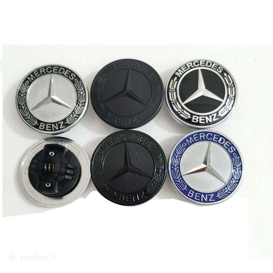 Mercedes ženklas ratu dangteliai 8-616-96777 - nuotraukos Nr. 7