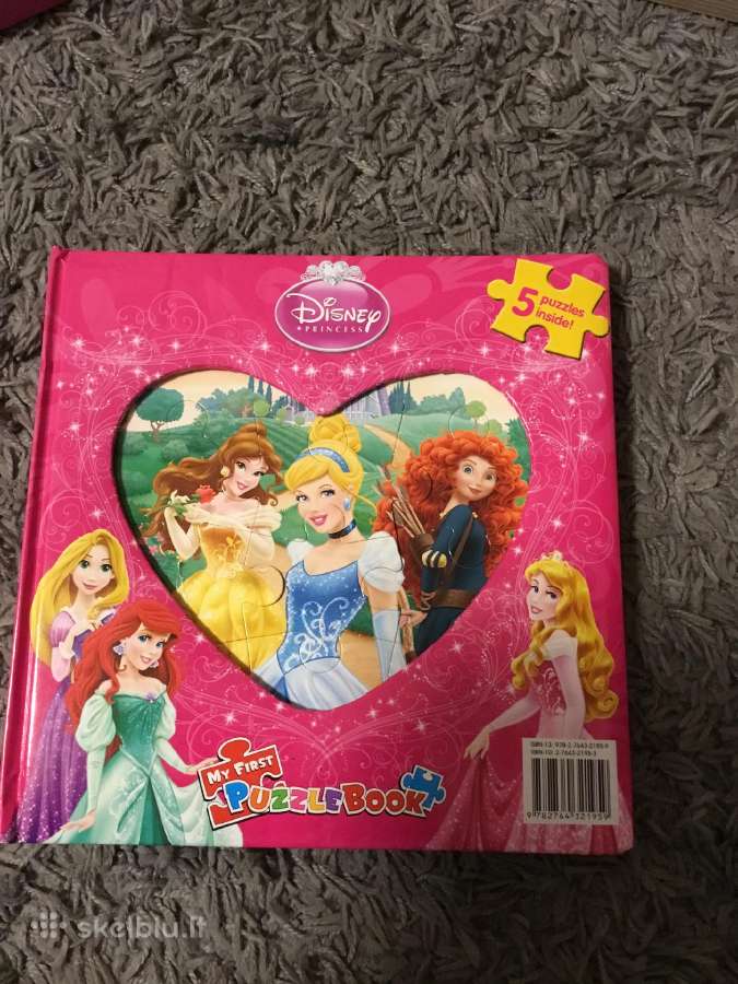 Disney knyga, puzlės, kaladėlės. - nuotraukos Nr. 3