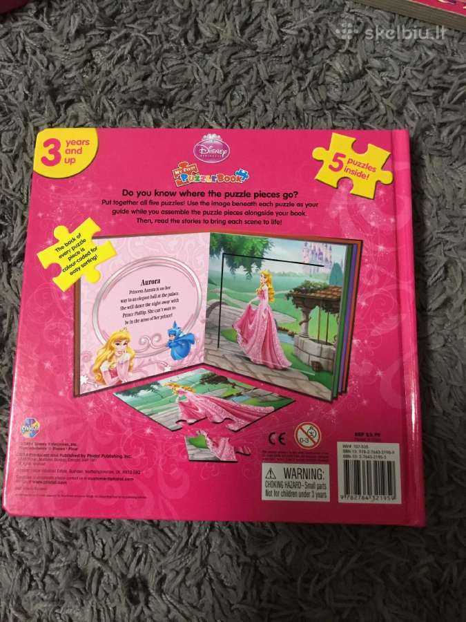 Disney knyga, puzlės, kaladėlės. - nuotraukos Nr. 8