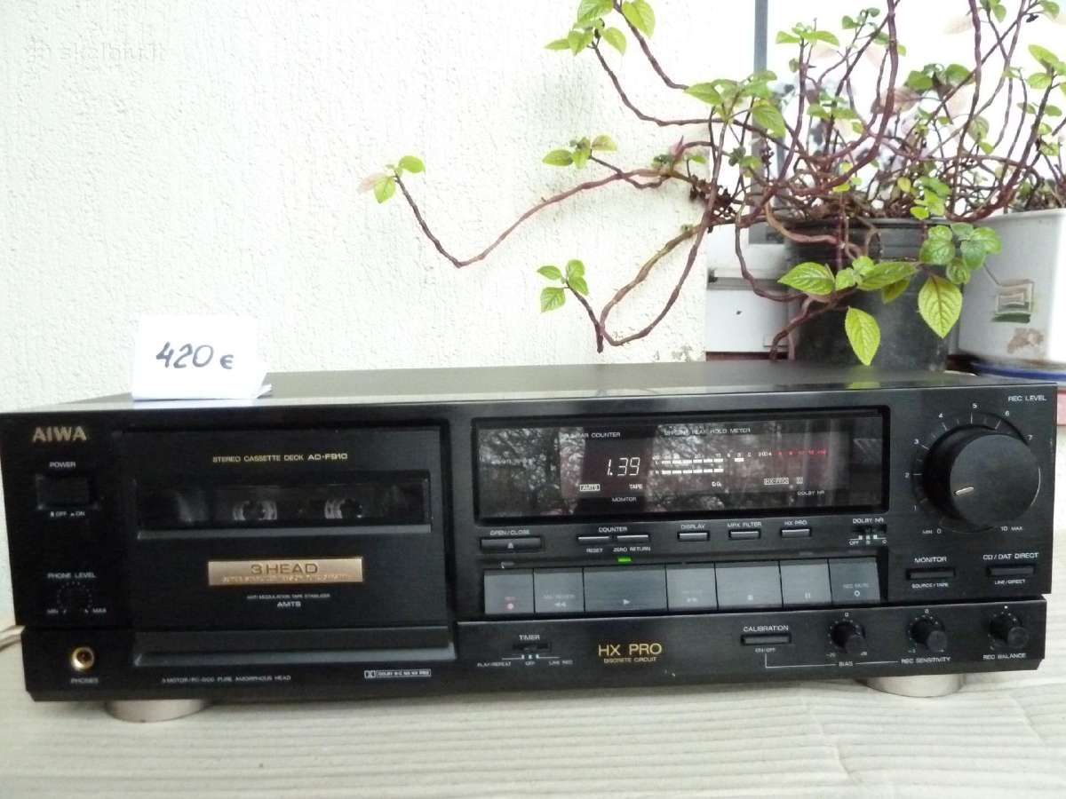 Kasetinis Nakamichi Akai Aiwa Sony JVC Pioneer - nuotraukos Nr. 10