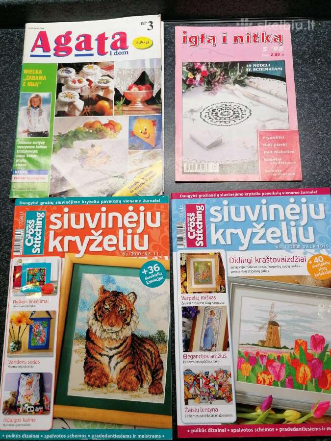 Siuvinėjimo žurnalai