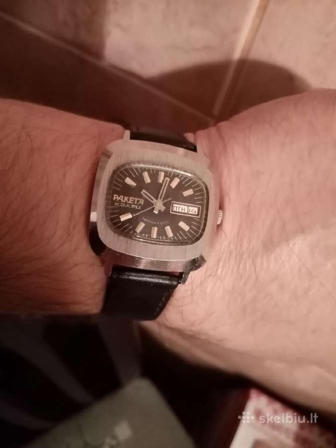 CcccCCCP Laikrodis Raketa – Retas . Veikia Origina