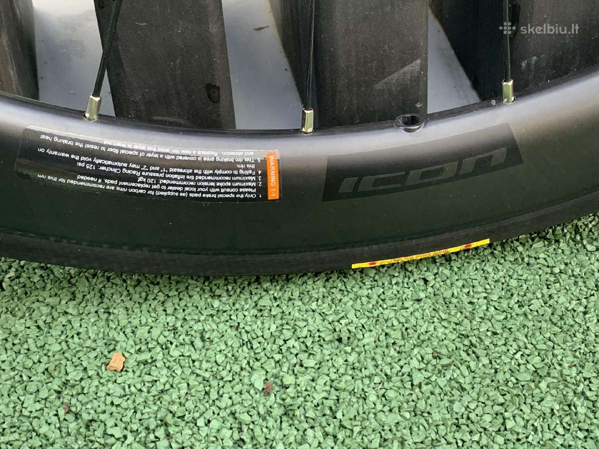 Road carbon rear wheel Icon - nuotraukos Nr. 5