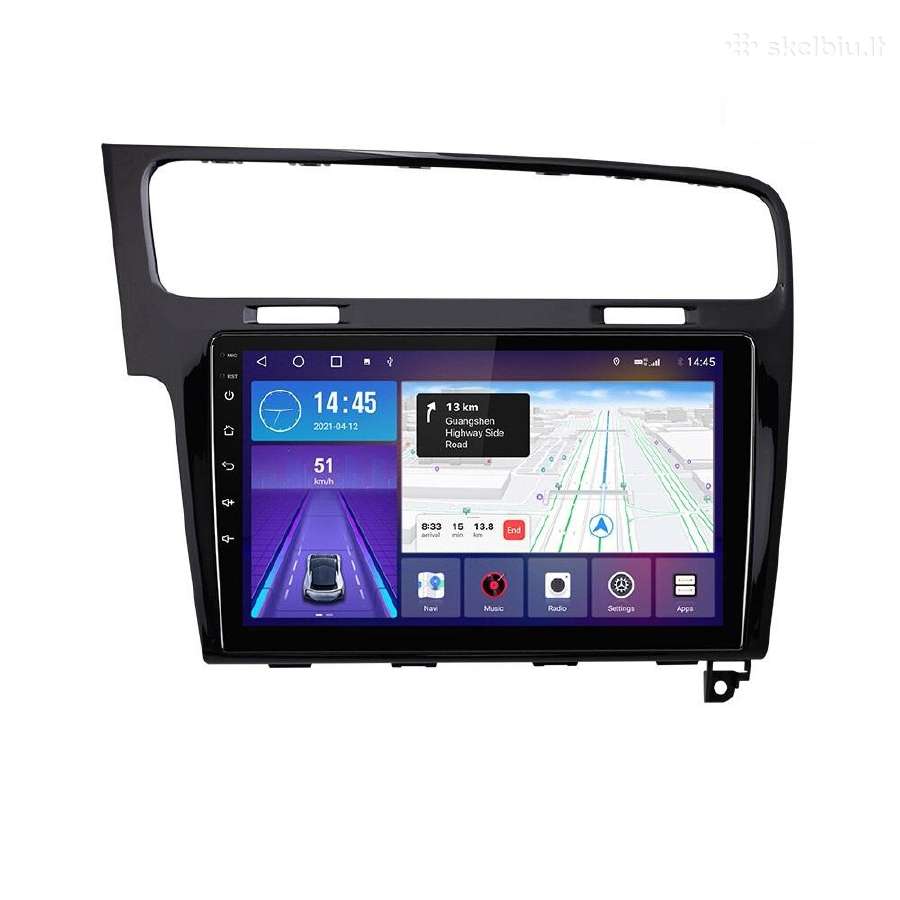 Volkswagen VW Golf 7 android multimedija - nuotraukos Nr. 4