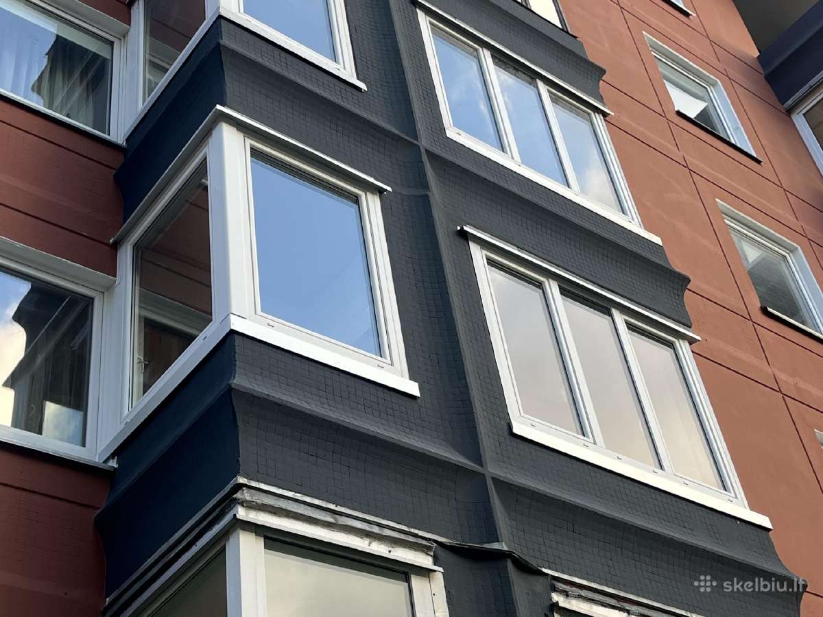 Plastikiniai langai balkonu stiklinimas Klaipėda - nuotraukos Nr. 8