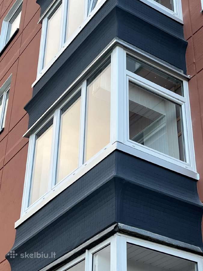 Plastikiniai langai balkonu stiklinimas Klaipėda - nuotraukos Nr. 2