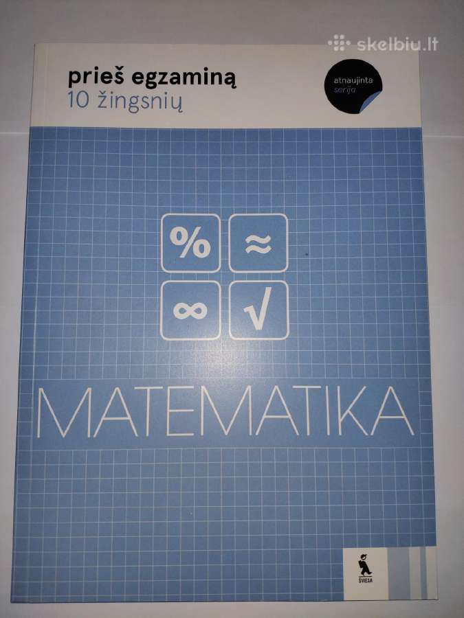 10-12 klasės matematikos knygos ruoštis egzaminams - nuotraukos Nr. 2
