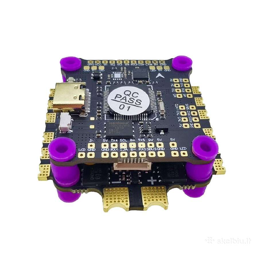 Nauji Hakrc F722 45a Stack (fc + esc) 30x30mm - nuotraukos Nr. 2