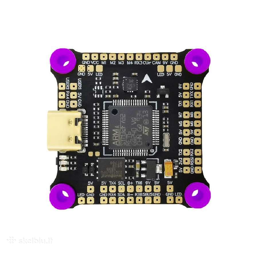 Nauji Hakrc F722 45a Stack (fc + esc) 30x30mm - nuotraukos Nr. 6